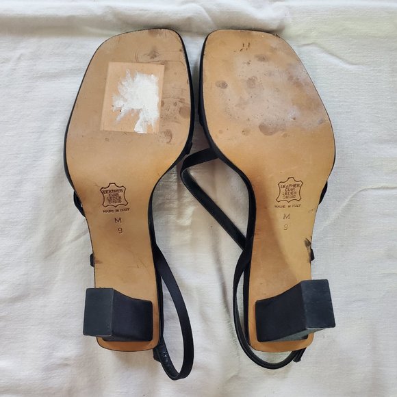 Satin FENDI Strappy Heels - Picture 5 of 5